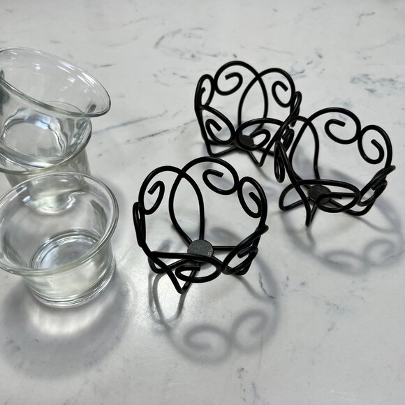 SALE!  Three Retired SLAH Jamestown Candle Holders/Organizers (3) - Picture 5 of 8